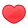 red heart